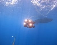Oceanbotics SRV-8 ROV Underwater