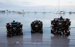 From left to right: SRV-8C, SRV-8, and SRV-8X.